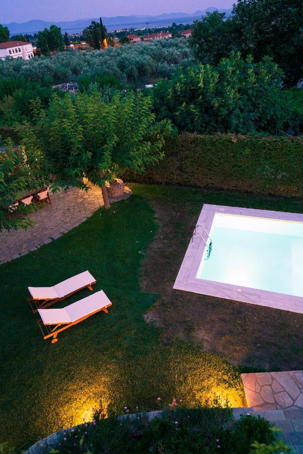 Willa Chariklia'S House With Private Pool Káto Lekhónia Zewnętrze zdjęcie